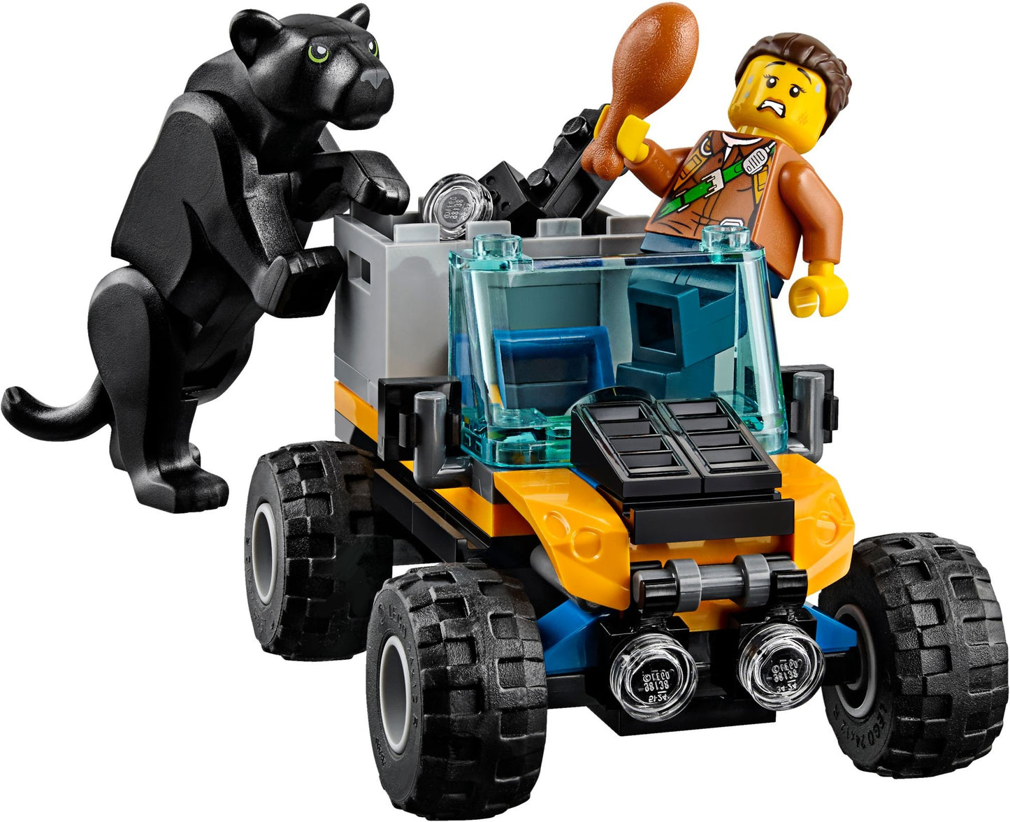 LEGO 60159 Jungle Halftrack Mission ATV & Temple Playset