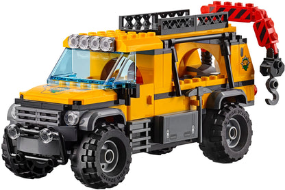LEGO 60161 Jungle Exploration Site with Helicopter, Truck & Animals