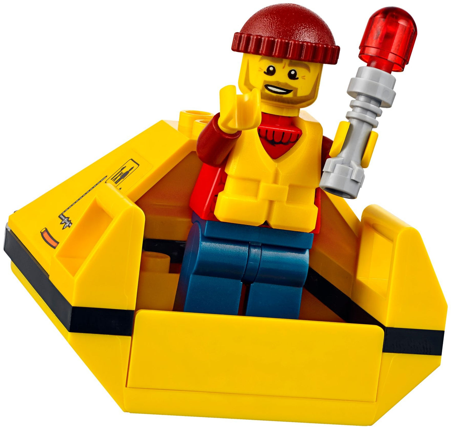 LEGO 60164 Sea Rescue Plane with Water Scooter & Raft