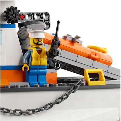 LEGO 60167 Coast Guard HQ Ship, Helicopter & Speedboat Rescue
