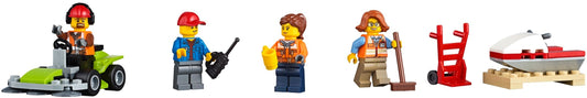 LEGO 60169 Cargo Terminal: Truck, Forklift & Telehandler – view 2 - Auzzistore