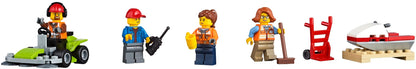 LEGO 60169 Cargo Terminal: Truck, Forklift & Telehandler