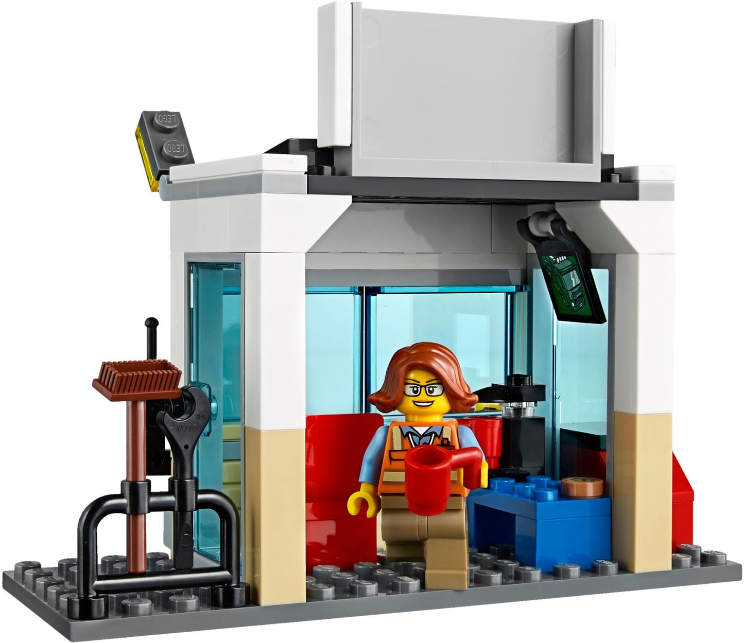LEGO 60169 Cargo Terminal: Truck, Forklift & Telehandler