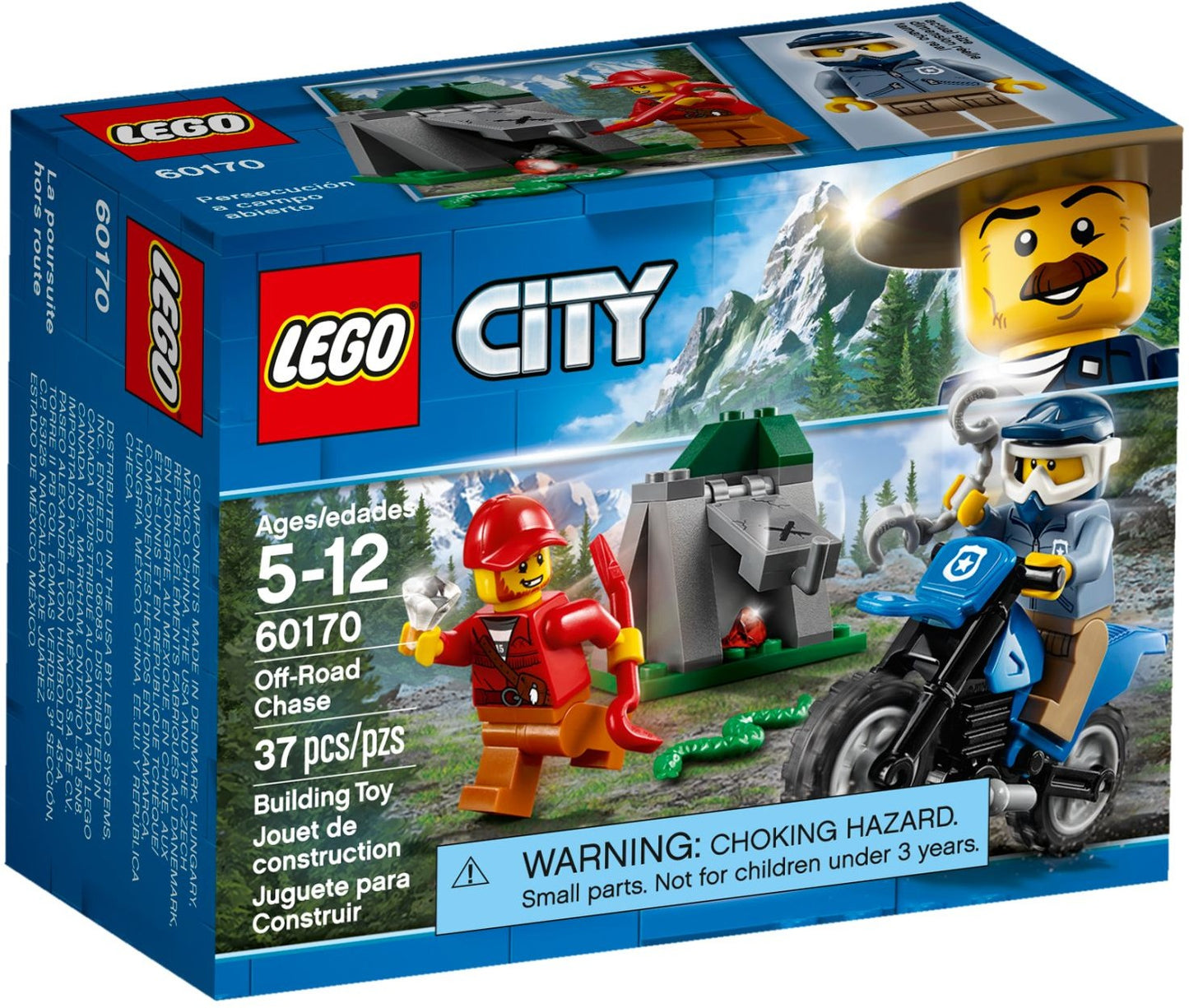 LEGO 60170 Off-Road Police Chase Building Toy Set
