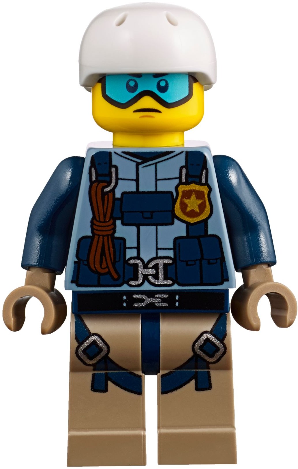 LEGO 60173 Mountain Police Arrest Helicopter & Crook Hideout
