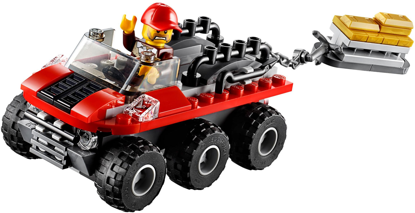 LEGO 60175 Mountain River Heist: Police vs. Crooks Gold Chase