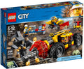 LEGO 60186 Mining Heavy Driller with Geologist & Glow Spider