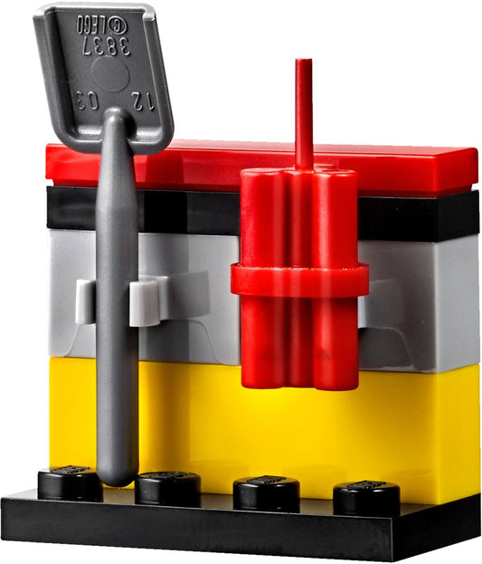 LEGO 60186 Mining Heavy Driller with Geologist & Glow Spider – view 2 - Auzzistore
