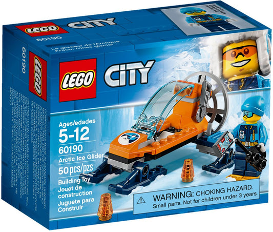 LEGO 60190 Arctic Ice Glider - Arctic Explorer Set with Minifigure