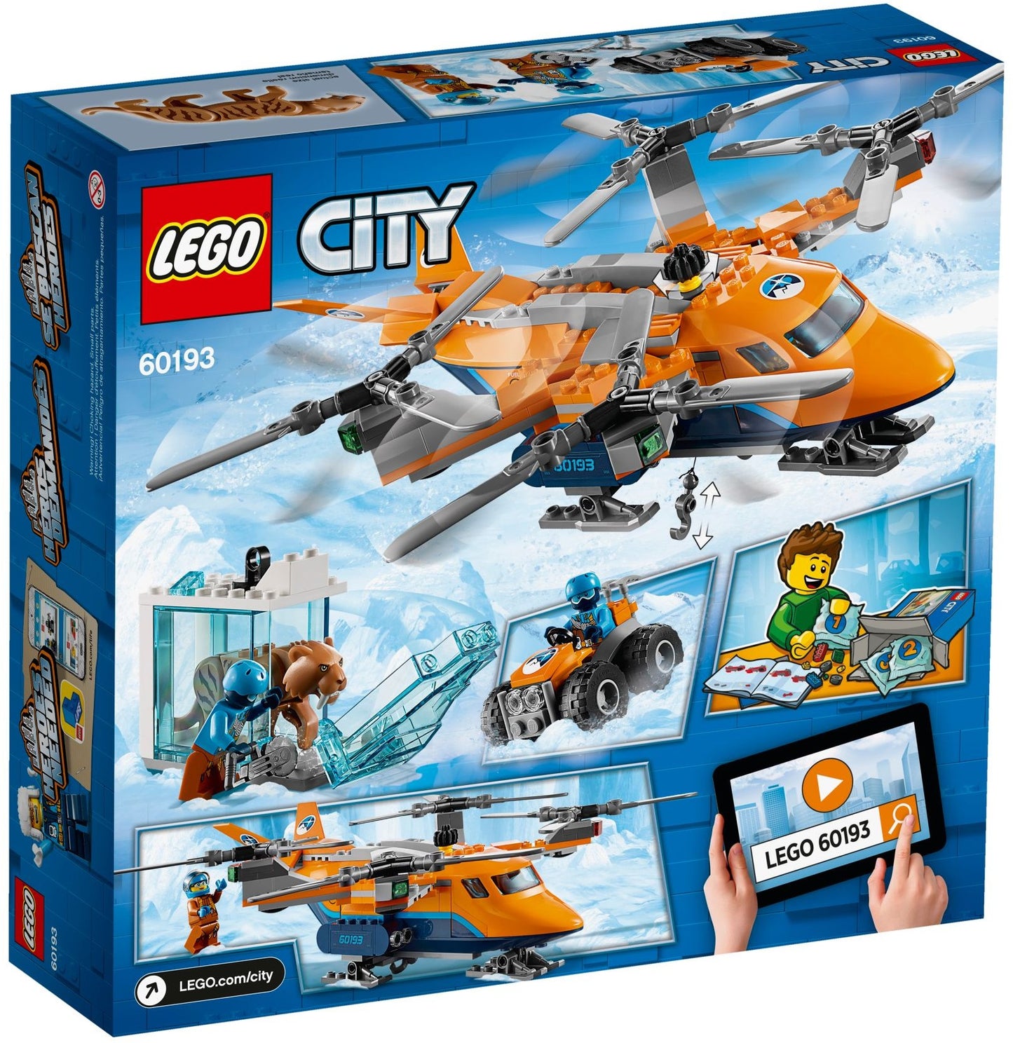 LEGO 60193 Arctic Air Transport Quadcopter & ATV