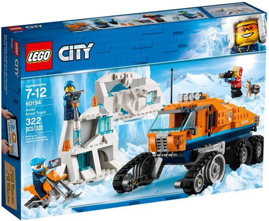 LEGO 60194 Arctic Scout Truck: Polar Exploration Playset - Auzzistore