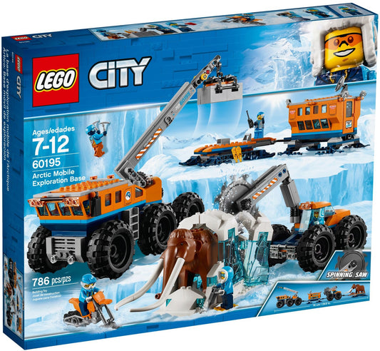 LEGO 60195 Arctic Mobile Exploration Base - Mammoth Excavation - Auzzistore