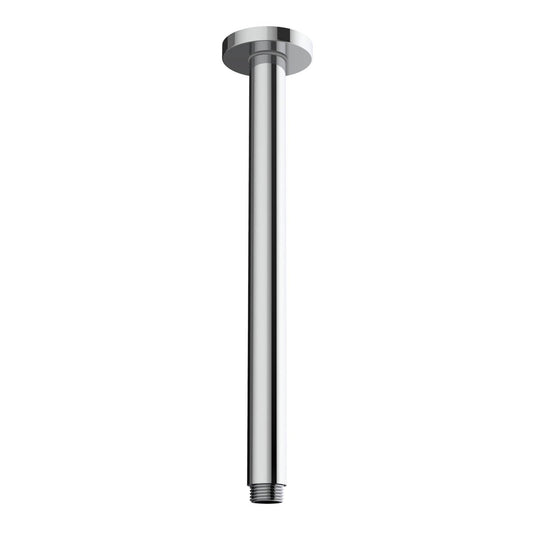 Mondella Resonance 300mm Chrome Straight Ceiling Shower Arm - Durable Stainless Steel - Easy Installation