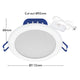 Deta 10W Smart LED Downlight 112mm - RGB CCT - App Control - IP44