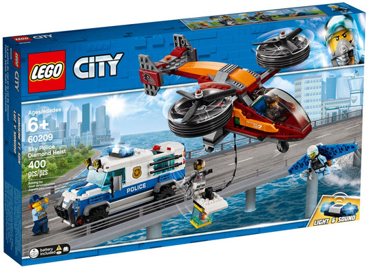LEGO 60209 Sky Police Diamond Heist Set - Auzzistore