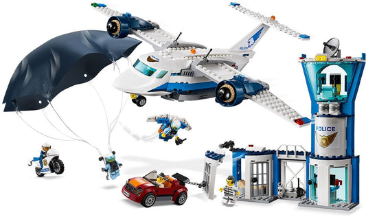 LEGO 60210 Sky Police Air Base - Jetpack, Plane & Jail – view 2 - Auzzistore