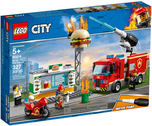 LEGO CITY: Burger Bar Fire Rescue (60214) - Auzzistore