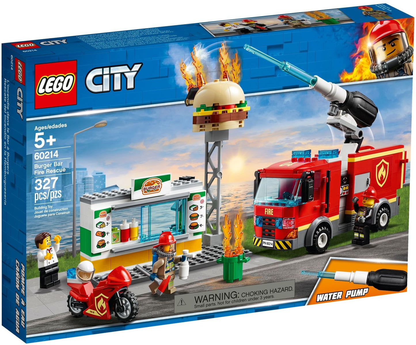 LEGO CITY: Burger Bar Fire Rescue (60214)