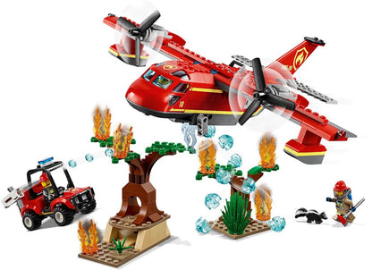 LEGO 60217 Fire Plane Rescue Set with Fire Buggy & Skunk