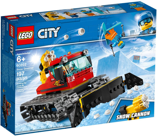 LEGO 60222 Snow Groomer | Snow Plow with Minifigures - Auzzistore