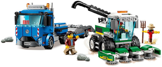 LEGO 60223 Harvester Transport: Farm Truck & Combine Toy – view 2 - Auzzistore