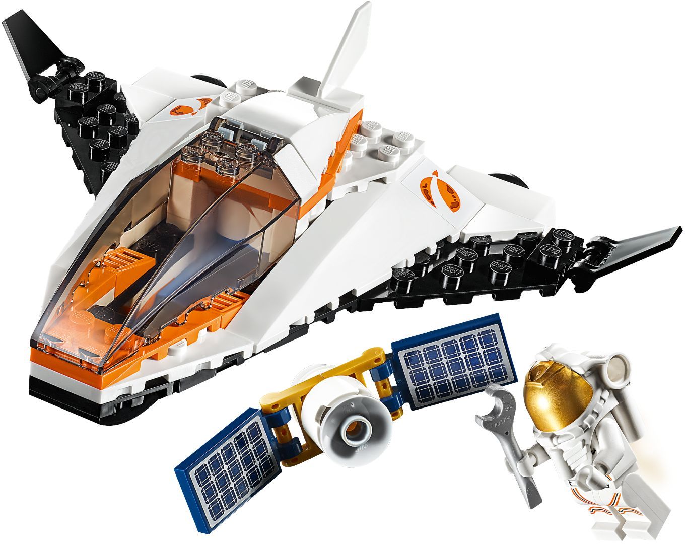 LEGO 60224 Satellite Service Mission Space Shuttle Toy