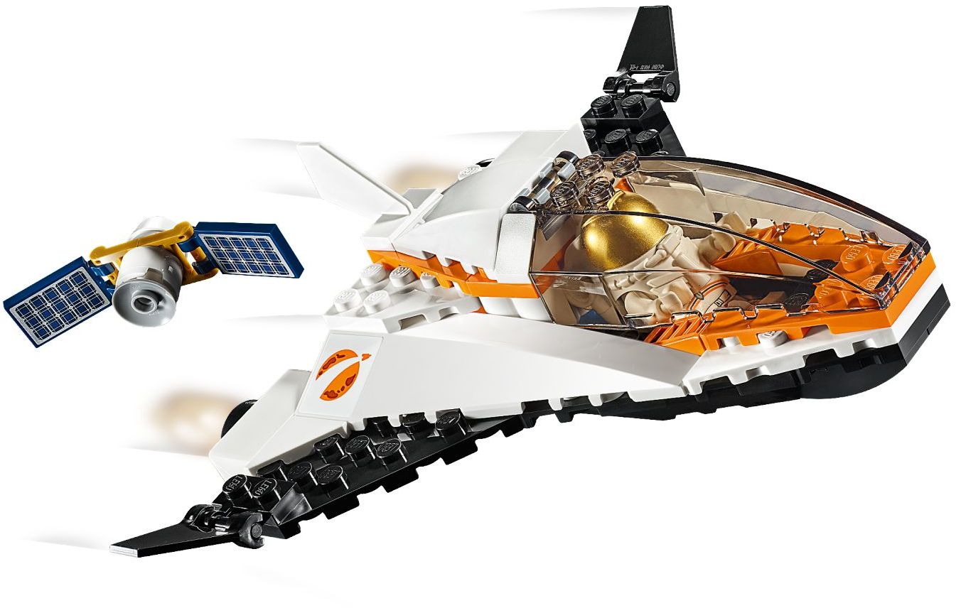 LEGO 60224 Satellite Service Mission Space Shuttle Toy