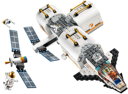 LEGO 60227 Lunar Space Station: Modular Space Shuttle & Astronaut Toy