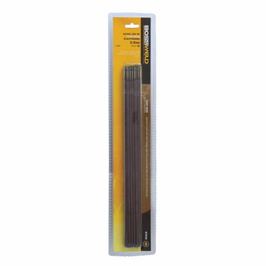 Bossweld 2.6mm x 25 Nickel Arc 98 Welding Electrode Pack – view 2 - Auzzistore