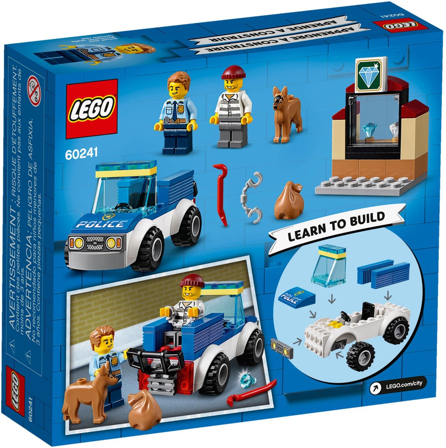 LEGO 60241 Police Dog Unit: Crook Chase!