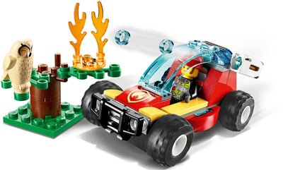 LEGO 60247 Forest Fire Rescue: Firefighter Buggy & Owl Save