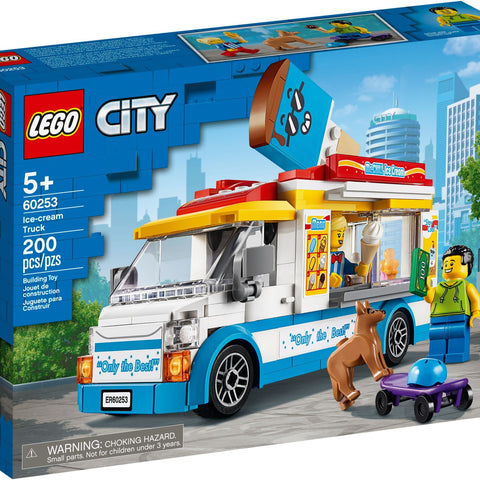 LEGO 60253 City Great Vehicles Ice-Cream Truck Toy - Auzzistore