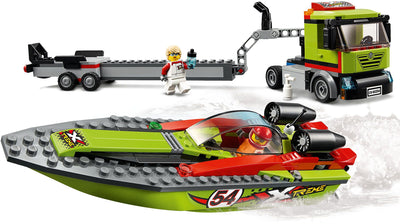 Lego City 60254 Race Boat Transporter