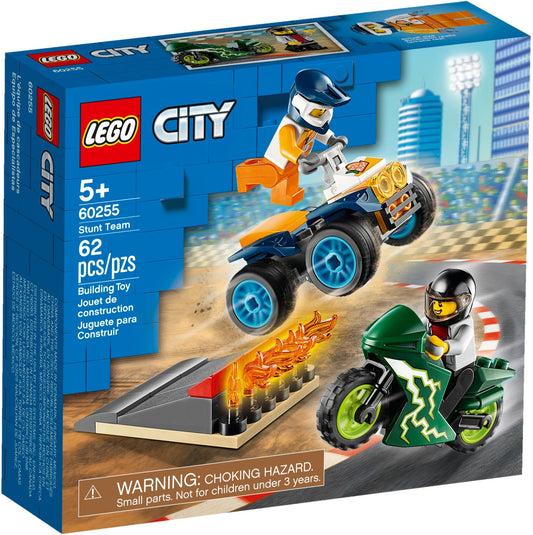 LEGO 60255 Stunt Team ATV & Motorcycle Toy Set - Auzzistore