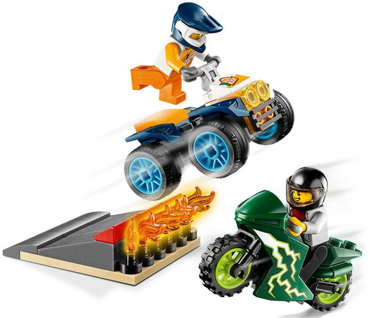LEGO 60255 Stunt Team ATV & Motorcycle Toy Set – view 2 - Auzzistore