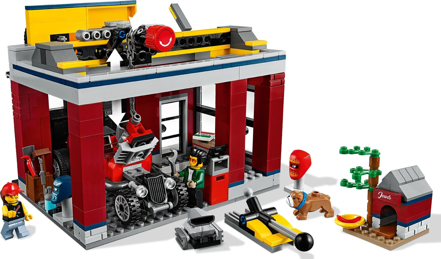 LEGO City 60258: Tuning Workshop- Auzzi Store