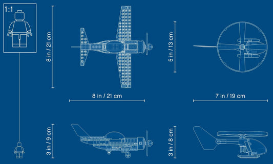 LEGO 60260 Air Race: Toy Helicopters & Stunt Plane – view 2 - Auzzistore