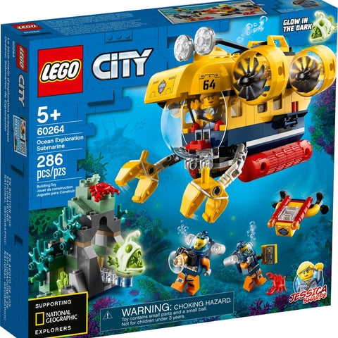 LEGO 60264 City Series Ocean Exploration Submarine- Auzzi Store