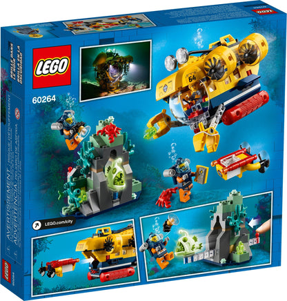 LEGO 60264 City Series Ocean Exploration Submarine- Auzzi Store