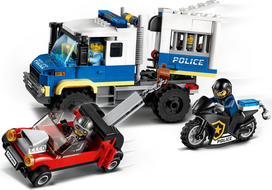 LEGO 60276 Police Prisoner Transport Truck - City Police Chase Toy – view 2 - Auzzistore