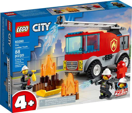 LEGO City Series 60280 Fire Ladder Truck- Auzzi Store
