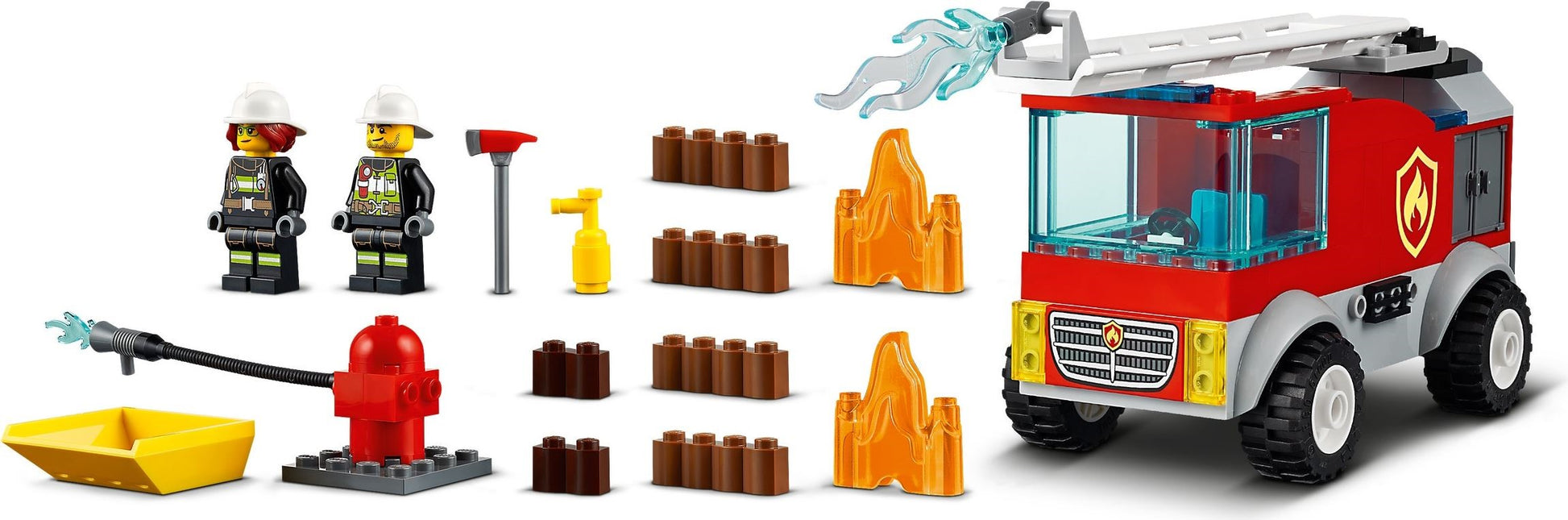LEGO City Series 60280 Fire Ladder Truck- Auzzi Store