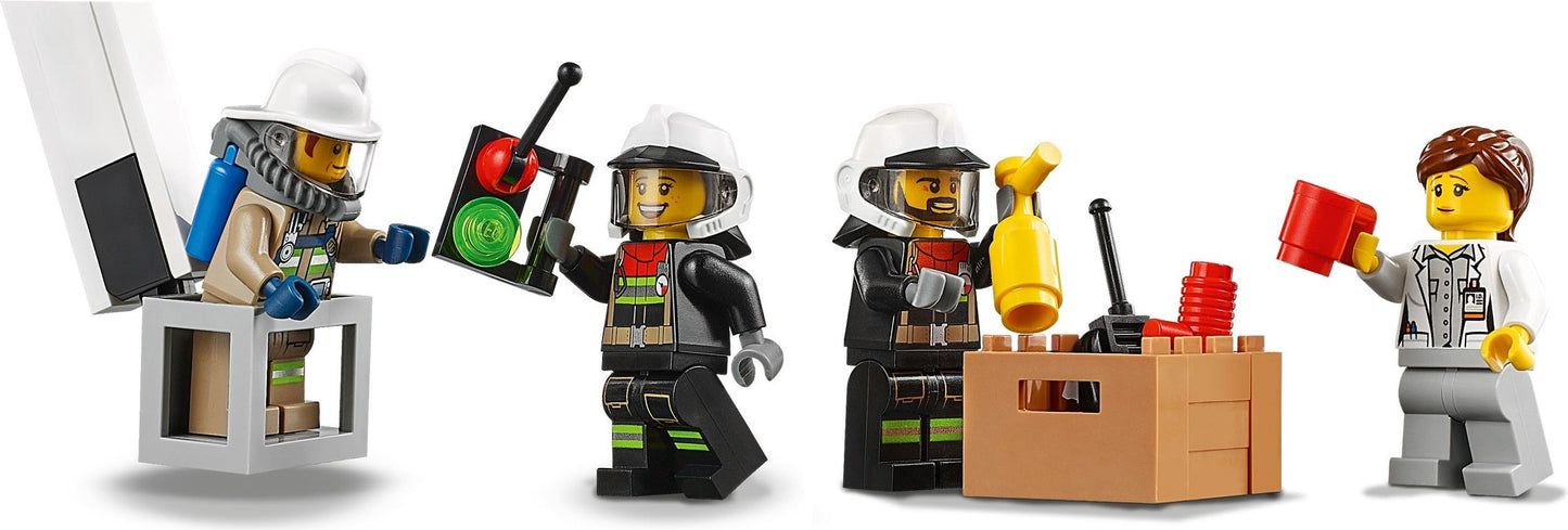 LEGO 60282 Fire Command Unit: City Adventures Fire Truck Toy