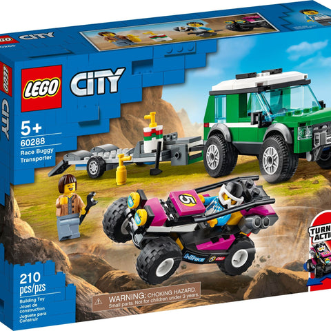 LEGO 60288 Race Buggy Transporter Toy Car Playset - Auzzistore