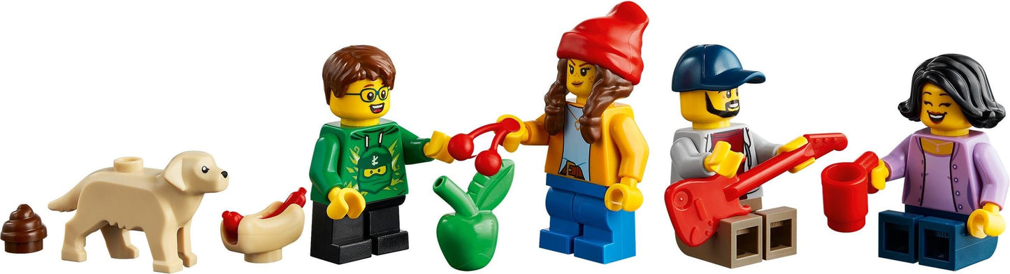 LEGO 60291 Family House: Eco-Friendly Playset with EV