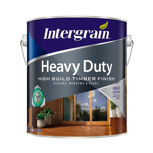 Intergrain Heavy Duty Timber Finish 4L Water Based UV Resistant - Auzzistore