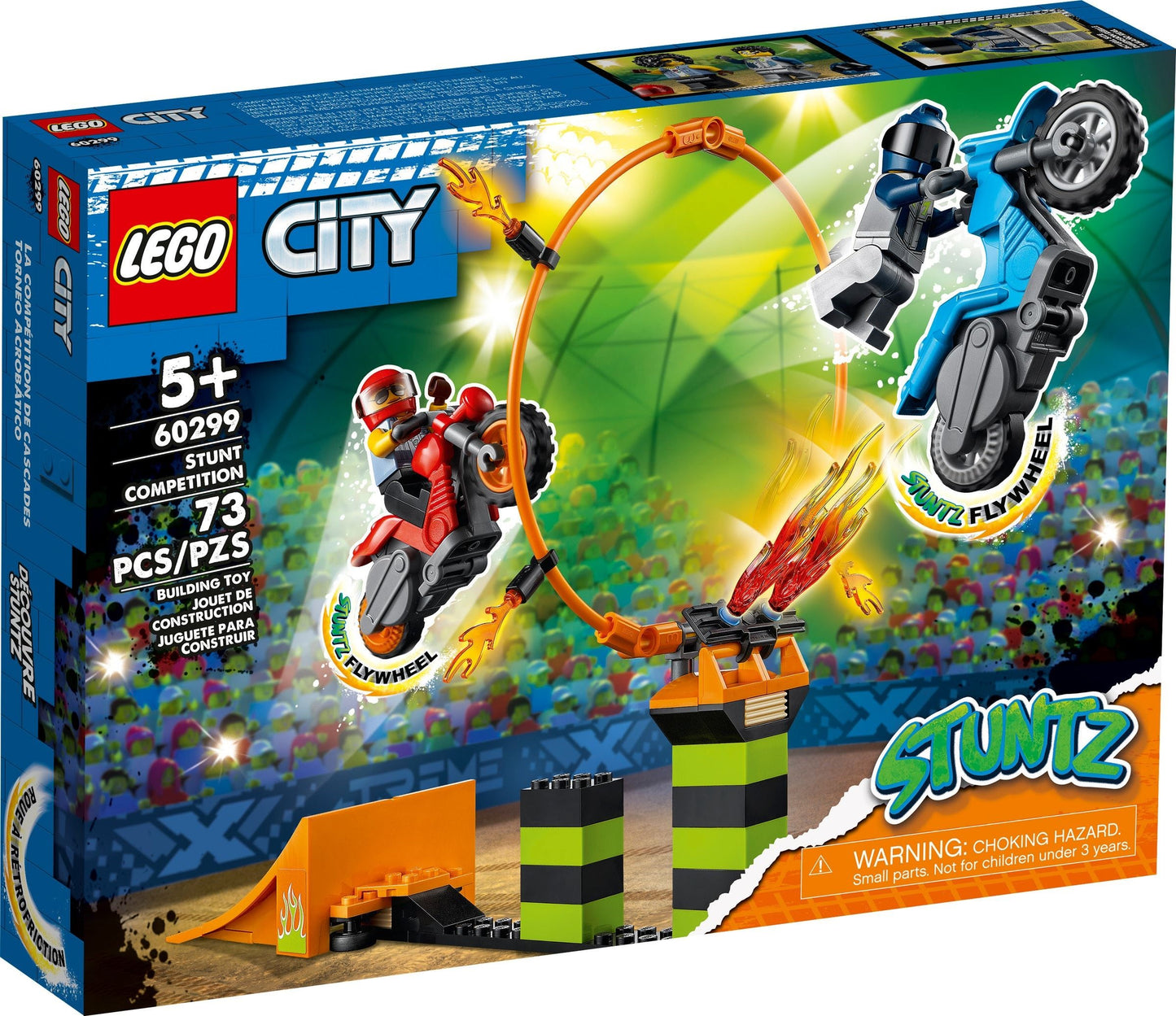 LEGO City Series 60299 Stunt Competition- Auzzi Store