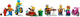 LEGO 60306 City Shopping Street: Bakery, Bike Shop & Fun Park – view 6