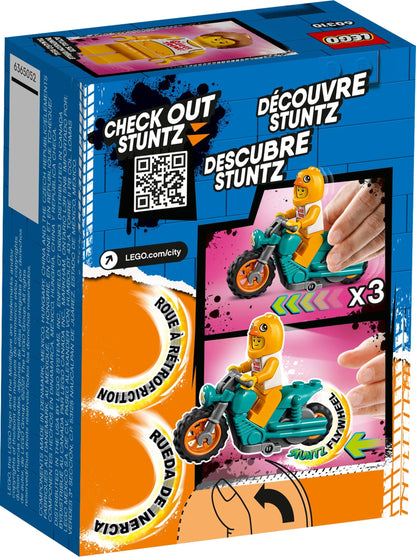 LEGO 60310 Chicken Stunt Bike: Clemmons' Flywheel Motorcycle Toy