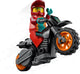 LEGO 60311 Fire Stunt Bike: Freya McCloud & Motorcycle Toy – view 6